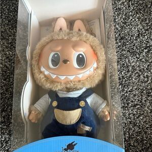 Cute Plush Toy with Overalls